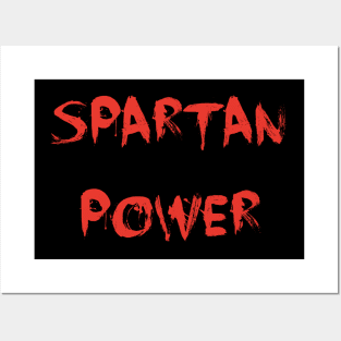 Spartan Power This is Sparta Posters and Art